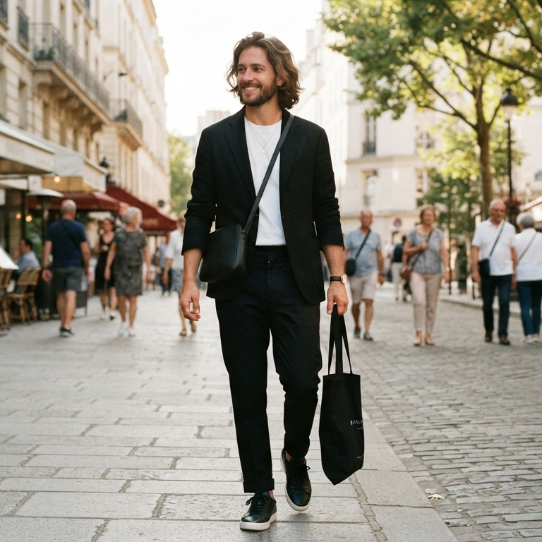 Stylish jackets and blazers designed for a polished look, combining comfort, modern tailoring, and versatile everyday style. 1